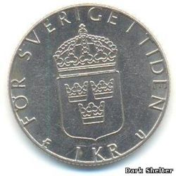 монета 1 крона