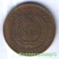 монета 5 тийин