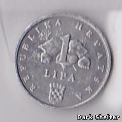 монета 1 липа