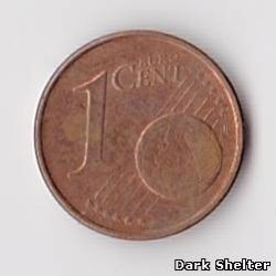 монета 1 евроцент