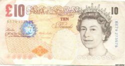 банкнота 10 фунт стерлинг