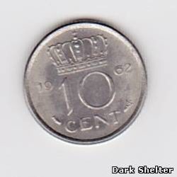 монета 10 цент