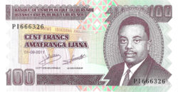 банкнота 100 франк