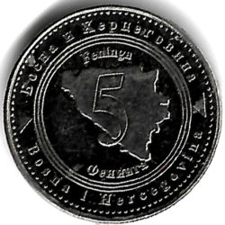 монета 5 фенинг
