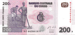 банкнота 200 франк