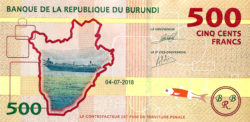банкнота 500 франк