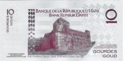 10 гурд — 200 лет Независимости Гаити