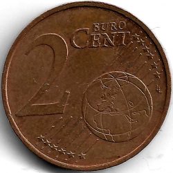 монета 2 евроцента