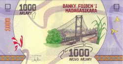 банкнота 1000 ариари