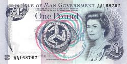 банкнота 1 фунт