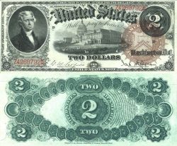 2 dollars series 1880