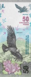 банкнота 50 песо