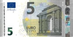 банкноты 5 евро