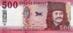 банкнота 500 форинт