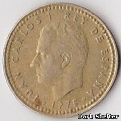 монета 1 песета