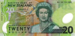 Новая Зеландия, 20 долларов