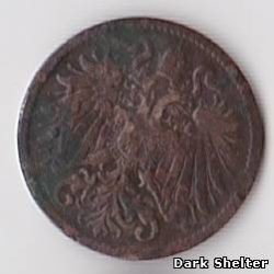 монета 2 геллера