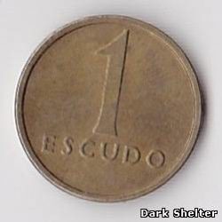 монета 1 эскудо