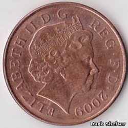 монета 2 пенса