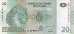 банкнота 20 франк
