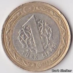 монета 1 лира